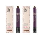 Pacote com 2 unidades de cabelo castanho médio Root Touch Up Stick STYLE EDIT