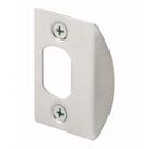 Pacote com 2 unidades de níquel acetinado Latch Strike Plate PRIME-LINE E 2457 Pacote com 2 unidades de níquel acetinado Latch Strike Plate PRIME-LINE E 2457