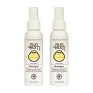 Pacote com 2 unidades de tratamento capilar Sun Bum Curls & Waves Detangler
