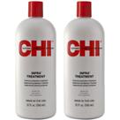 Pacote com 2 unidades de tratamento CHI Infra 960ml para todos os tipos de cabelo