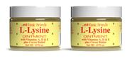 Pacote com 2 unidades de tratamento de herpes labial Ointment Basic Brands, L-lisina de 26 ml