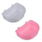 Pacote com 2 unidades do Food Bowl Xelsluthe Guinea Pig Rabbit Hamster