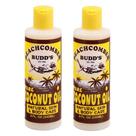 Pacote com 2 unidades perfumadas de óleo de coco Beachcomber Budd's de 240 ml