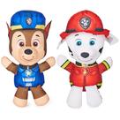 Pacote com 2 unidades Swim Huggable Paw Patrol Chase e Marshall para crianças