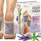Pacote com 20 almofadas para pés Prescia Lavender n' Rose Vinagre de bambu