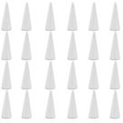 Pacote com 24 cones de espuma de poliestireno Crafare, 5x10 cm DIY Crafts
