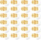 Pacote com 24 Fairy String Lights Rivokeer, 7 pés e 20 LED, impermeável