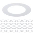 Pacote com 24 Goof Rings VATION LIGHTING, acabamento branco fosco de 6,5" Pacote com 24 Goof Rings VATION LIGHTING, acabamento branco fosco de 6,5"