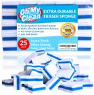 (pacote com 25) Esponja de borracha extra durável Oh My Clean