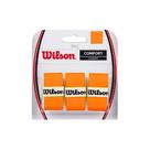 Pacote com 3 artigos esportivos Overgrip Wilson Burn Orange