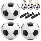 Pacote com 3 bolas de futebol cellook tamanho 5 com bomba interna e externa