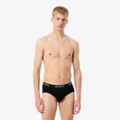 Pacote com 3 Cuecas Briefs Lisas de Algodão