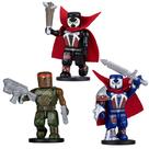 Pacote com 3 Figuras de Brinquedo McFarlane Toys Spawn Construct-a-Figure