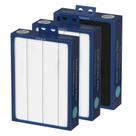 Pacote com 3 filtros HEPA de substituição para Blueair Classic 500/600