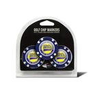 Pacote com 3 marcadores de bolas de golfe Team Golf NCAA UCLA Bruins Pacote com 3 marcadores de bolas de golfe Team Golf NCAA UCLA Bruins