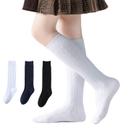 Pacote com 3 meias até o joelho, uniforme escolar infantil Marchare Pacote com 3 meias até o joelho, uniforme escolar infantil Marchare