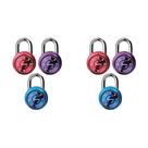 Pacote com 3 minicombinações Locker Lock Master Lock 1533TRI