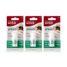 Pacote com 3 Nail Glue Kiss Maximum Speed