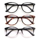 Pacote com 3 óculos de leitura SIGVAN Spring Hinge Black/Tortoise 3.0