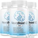 (Pacote com 3) Pílulas cerebrais do suplemento Neuro Boost IQ 180 cápsulas