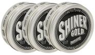 Pacote com 3 pomade Shiner Gold 120 ml