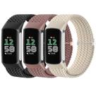 Pacote com 3 pulseiras de nylon trançado Wizvv para Fitbit Charge 5/6