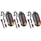 Pacote com 3 rádios de 2 vias Walkie Talkies SINORISE Super Mini