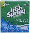 Pacote com 3 sabonetes Irish Spring Moisture Blast