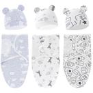 Pacote com 3 sacos de dormir orgânicos para bebês ATONGQI, de 0 a 3 meses