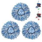 Pacote com 3 unidades de reposição para esfregão O-Cedar RinseClean Spin Mop Pacote com 3 unidades de reposição para esfregão O-Cedar RinseClean Spin Mop