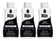 Pacote com 3 unidades: Liquid Dye Rit, preto multiuso