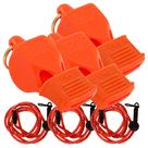 Pacote com 3 Whistle Fox 40 Classic CMG com cordões separáveis