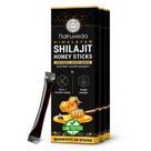 Pacote com 30 palitos de mel Shilajit do Himalaia Natruveda Pacote com 30 palitos de mel Shilajit do Himalaia Natruveda
