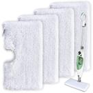 Pacote com 4 almofadas de reposição Steam Mop Turbo Microfiber Pacote com 4 almofadas de reposição Steam Mop Turbo Microfiber