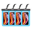 Pacote com 4 bolsas de telefone impermeáveis NEWPPON de 8,5" com cordão Pacote com 4 bolsas de telefone impermeáveis NEWPPON de 8,5" com cordão
