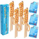 Pacote com 4 Bubble Wand Atlasonix Giant Bubble com recarga de 11,4 L