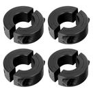 (Pacote com 4) Colar de eixo SINOAXISSPACE 1/4" Bore 1045 Steel