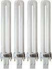 (Pacote com 4) Lâmpada CFL KOR PL13S/27/ECO 13W 120V T4-2 pinos