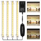 Pacote com 4 LED Mosthink Grow Lights Full Spectrum 5500K com temporizador