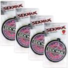Pacote com 4 purificadores de ar Sex Wax, aroma de morango