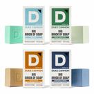 Pacote com 4 sabonetes Duke Cannon Big Brick, 283 g cada, aromas masculinos