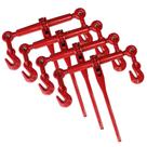Pacote com 4 unidades Ratchet Load Binder ENJ com 2 ganchos para 5/16-3/8 Pacote com 4 unidades Ratchet Load Binder ENJ com 2 ganchos para 5/16-3/8