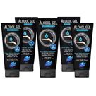 Pacote Com 5 Álcool Gel Etílico Hidratado 50ml Germicida E Bactericida Higiene Pessoal 50ml Vie Luxe Paris