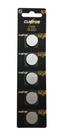 Pacote Com 5 Bateria Moeda Cr2032 3v Lithium Custom Power