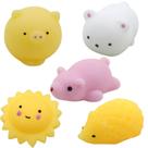Pacote com 5 brinquedos fofos para animais, conjunto para al Pacote com 5 brinquedos fofos para animais, conjunto para al