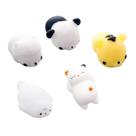 Pacote com 5 brinquedos fofos para animais, conjunto para al Pacote com 5 brinquedos fofos para animais, conjunto para al