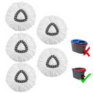 Pacote com 5 cabeças de reposição Mop para o esfregão Ocedar EasyWrin Spin