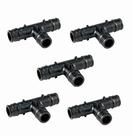 (Pacote com 5) Encaixe de expansão EFIELD Poly PPSU Pex-A, 25 mm x 25 mm x 25 mm, camiseta redutora