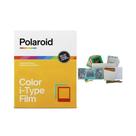 Pacote com 5 filmes coloridos Polaroid para I-Type com kit de fotos