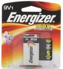 Pacote com 5 Pilhas Alcalinas Energizer MAX 9V Pacote com 5 Pilhas Alcalinas Energizer MAX 9V